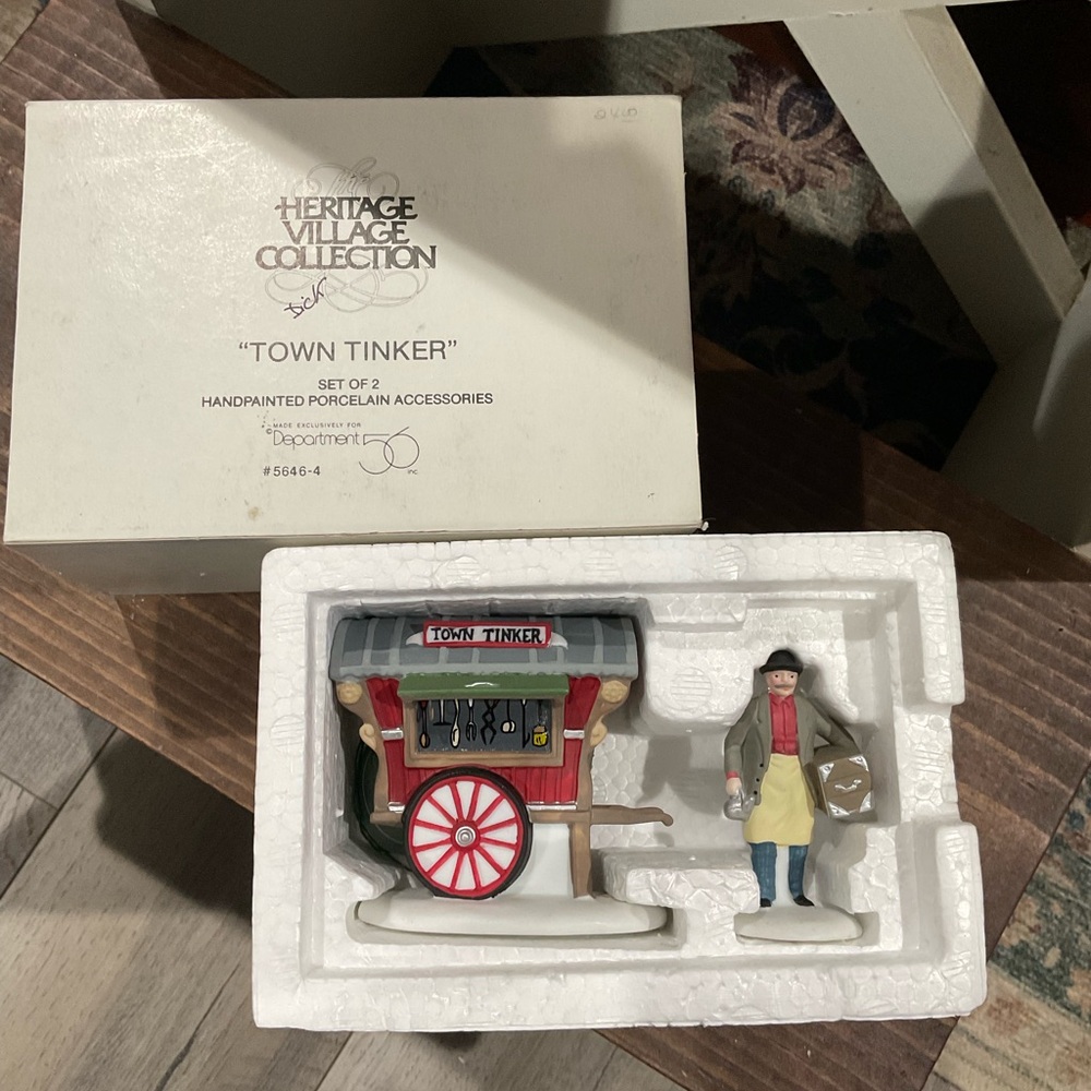 'Town Tinker' Set - dept‎ 56